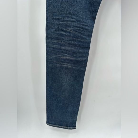 Ovadia New York 001 Skinny Dark Wash Blue Jeans Size 34x33 $250 NWT (A4) - Picture 5 of 11